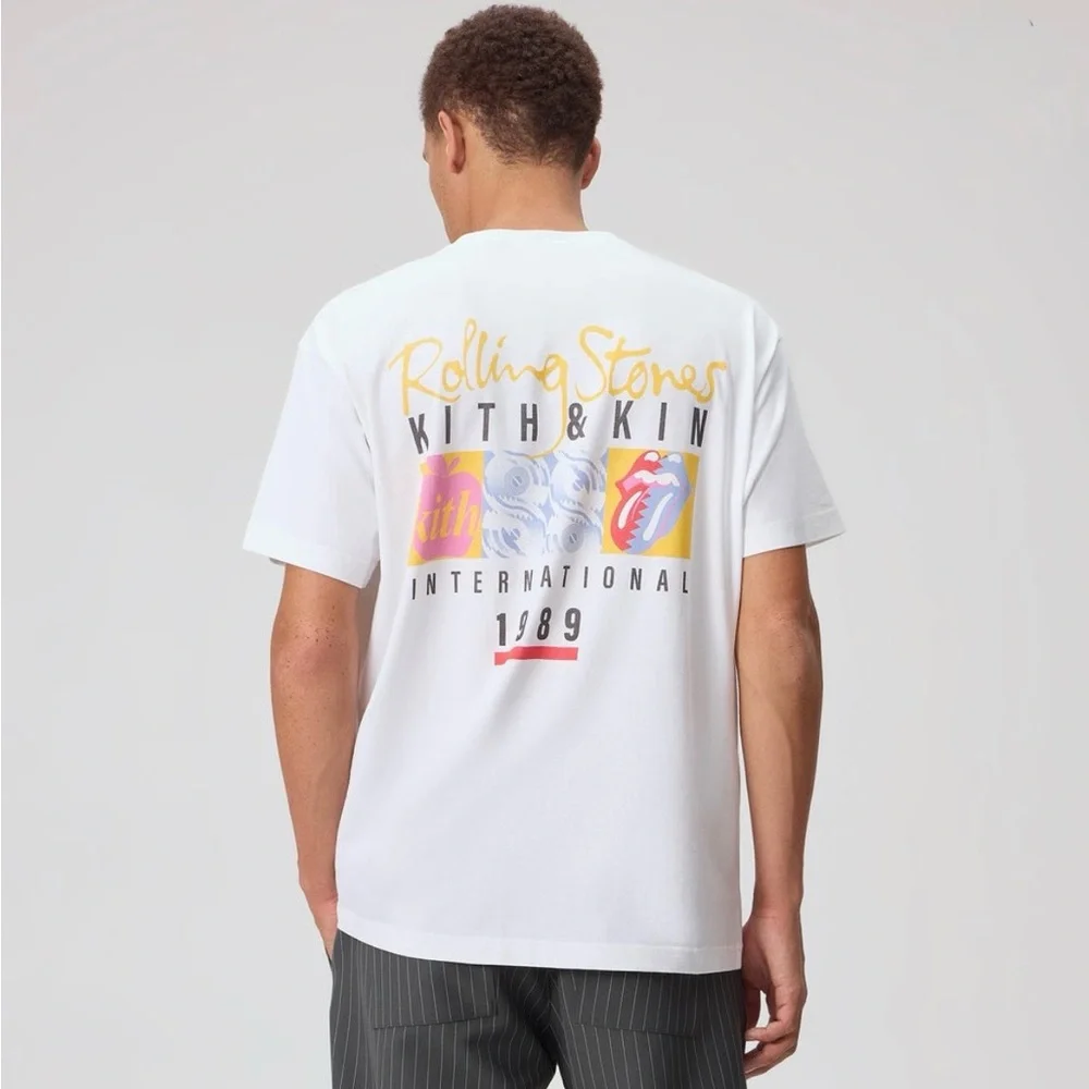 NWT Kith for The Rolling Stones 1989 Tour Vintage Tee - Picture 3 of 12